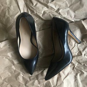 Saks Fifth Avenue Point-toe Leather Pumps